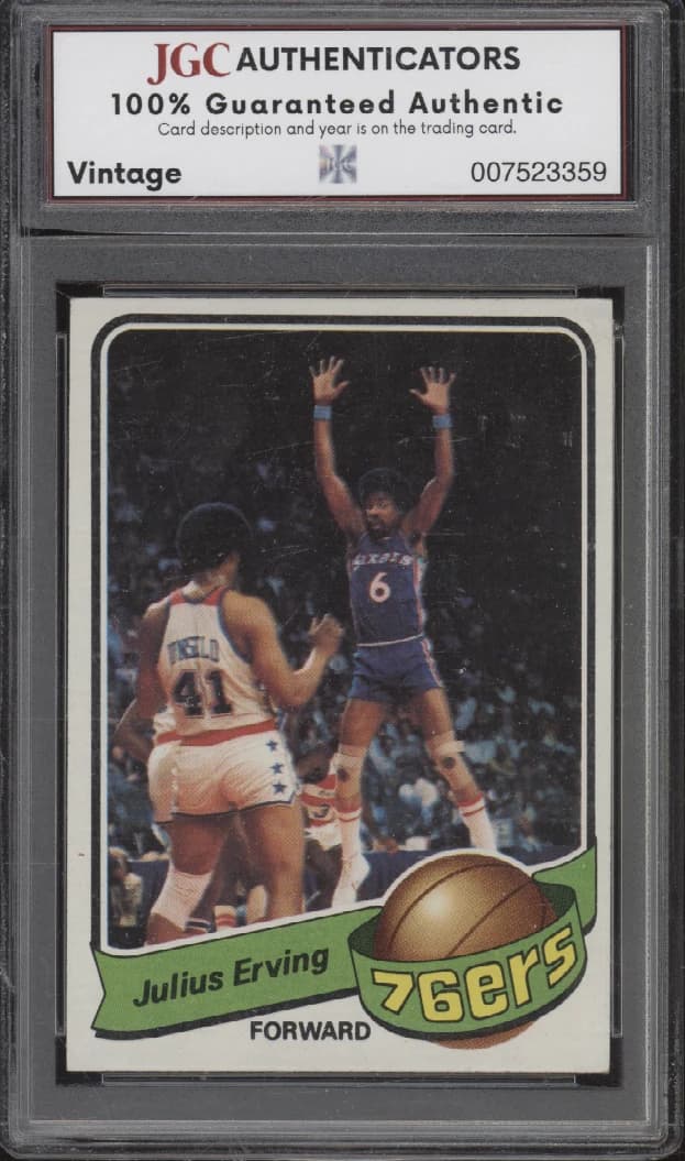 Julius Erving · JGC Card