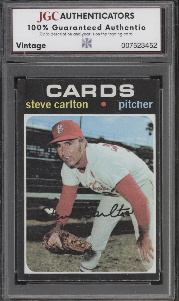 Steve Carlton · JGC Card